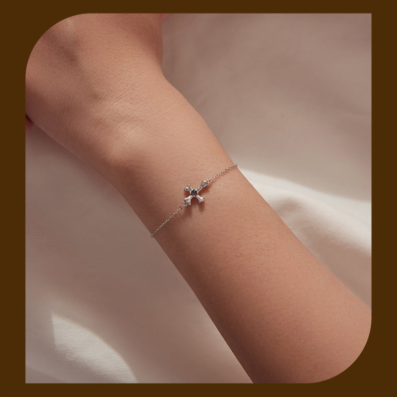Halloween Cross Bracelet – wholesale silver bracelets