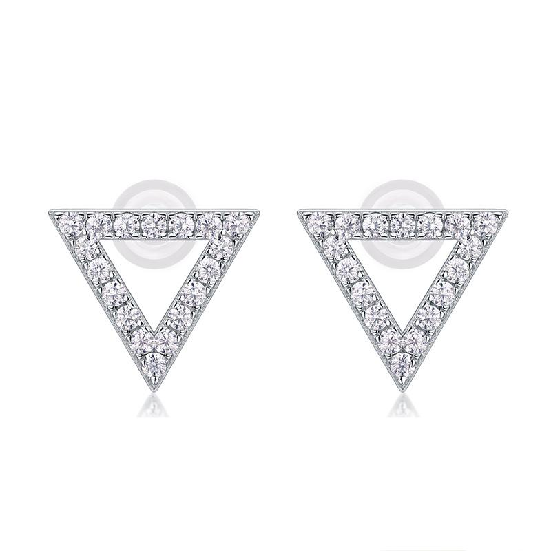 Happiness Moissanite Stud Earrings – wholesale moissanite jewelry