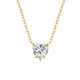 Cubic Zirconia-2ct / Gold Plated