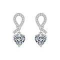 Heart-Shaped Moissanite Studs YCE918
