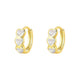Golden-white zircon