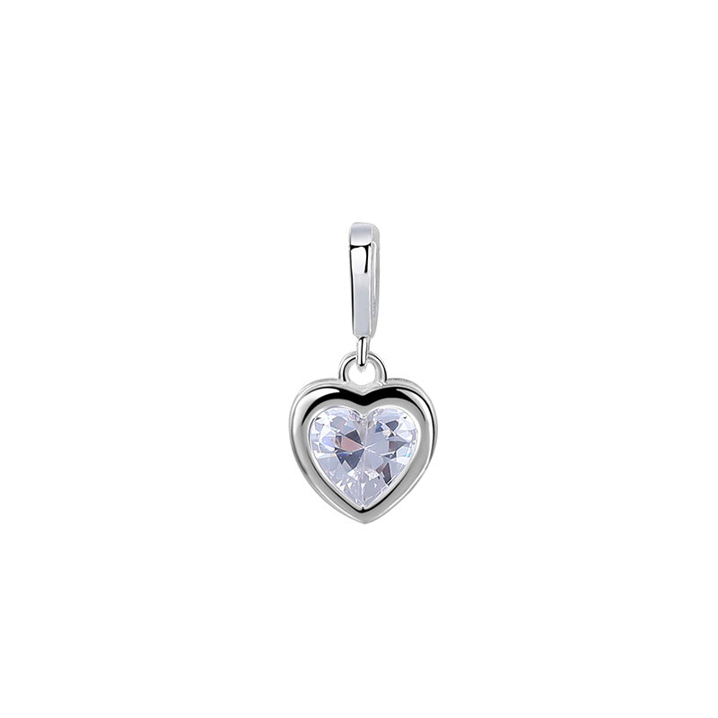 Heart-Shaped Zirconia Pendant – image 5