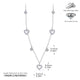 Rhodium Plated