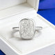 Rhodium Plated / 5#