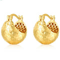 S925 Sterling Silver Gold-Plated Ice Shard Earrings