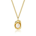 S925 Sterling Silver Pearl Necklace