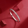 New S925 Silver Moissanite Bracelet