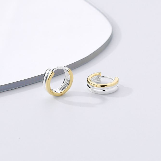 925 Sterling Silver Hoop Earrings
