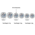 S925 Sterling Silver Square-Cut Moissanite Stud Earrings