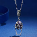 S925 Silver Halloween Spider Pendant Necklace
