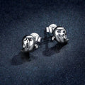 S925 Silver Halloween Little Devil and Ghost Earrings