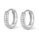 Rhodium Plated -10mm