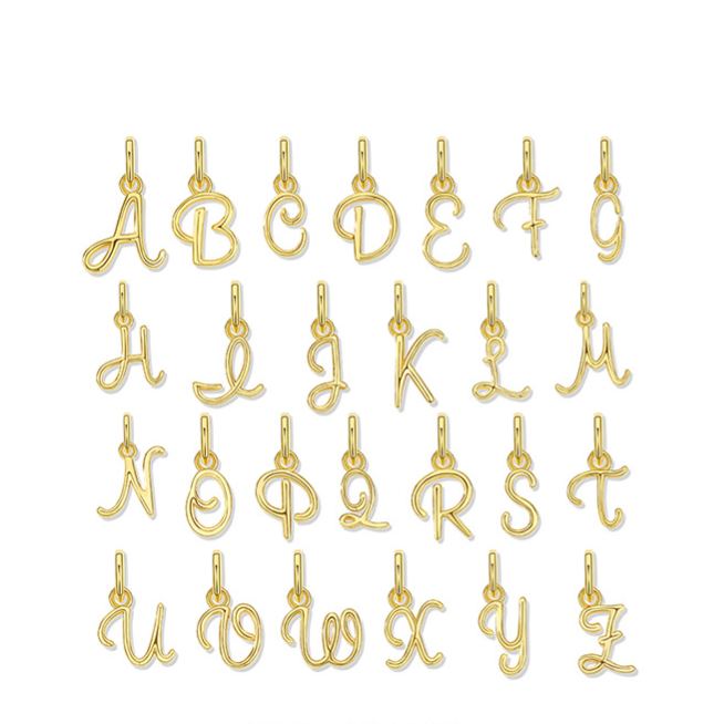 Letter Pendant