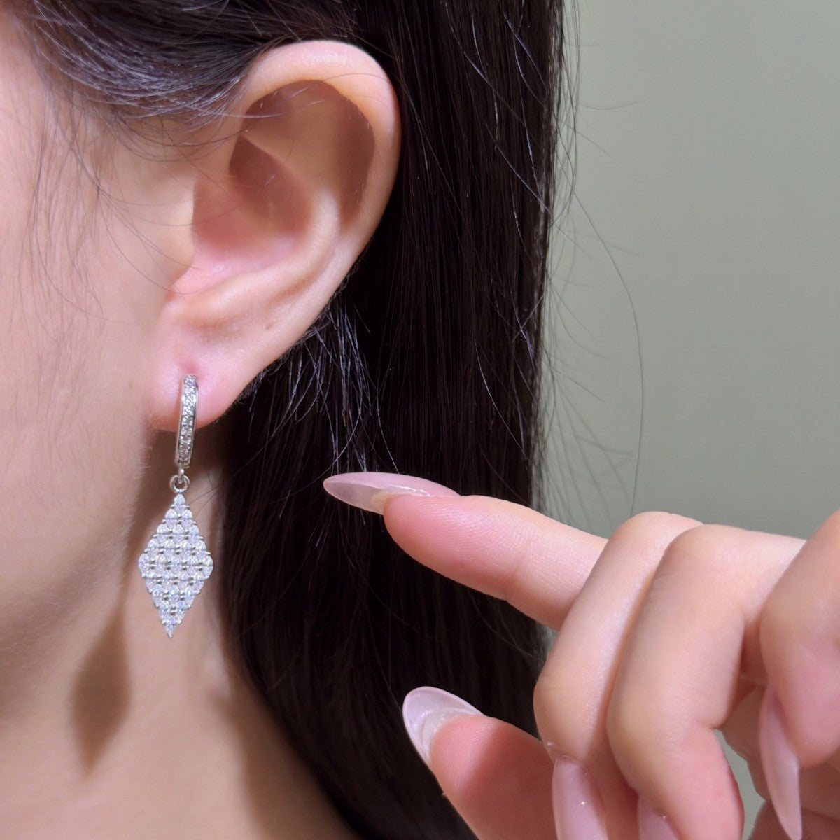 Marquise Moissanite Earrings – wholesale moissanite jewelry