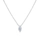 0.5ct / Rhodium Plated