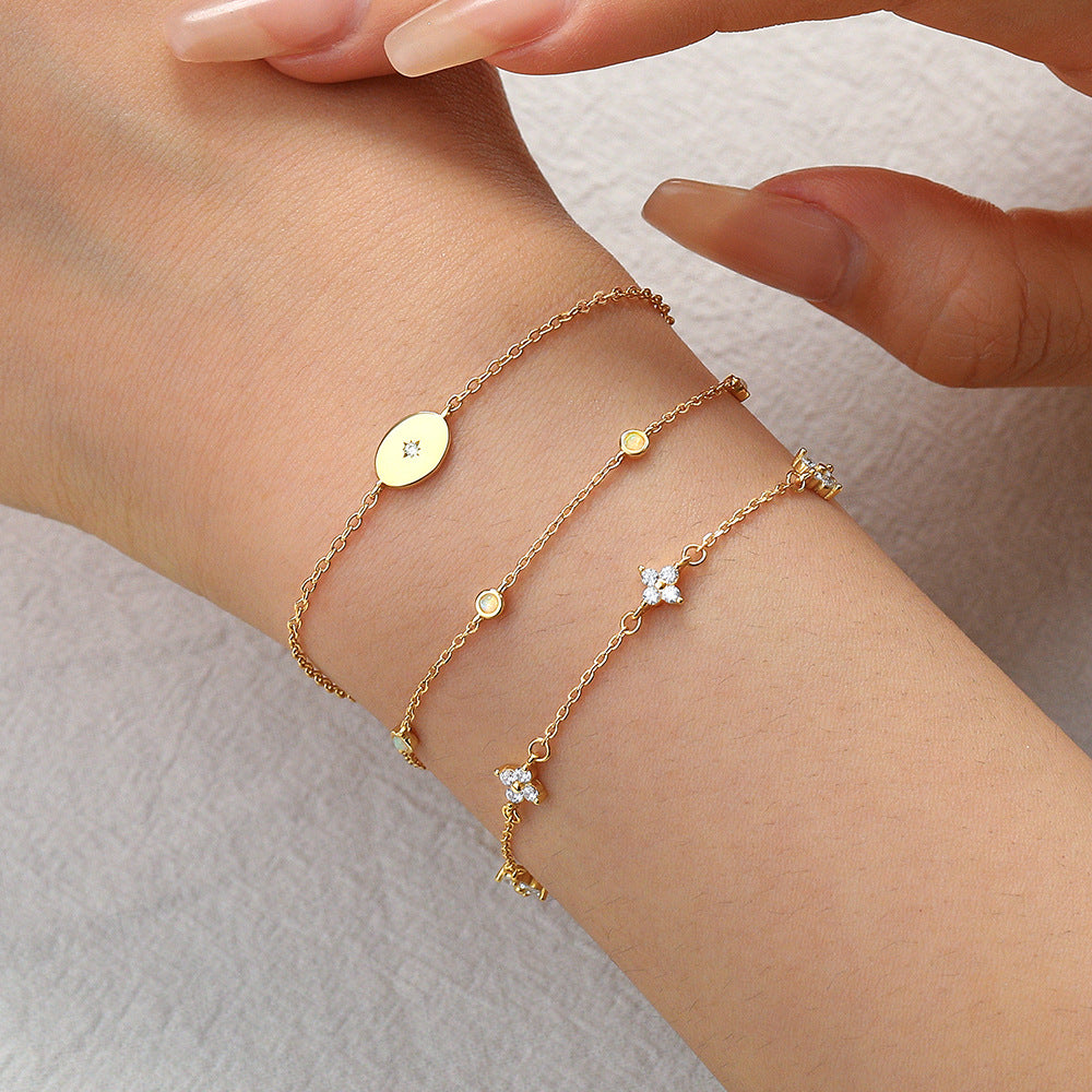 Micro-Pave Zircon Bracelet
