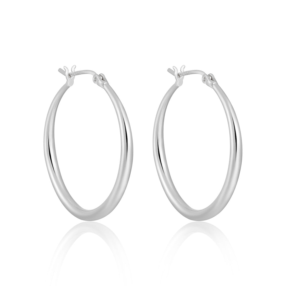 Minimalist Oval Hoop Earrings