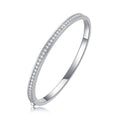 39-Stone Oval Moissanite Bangle
