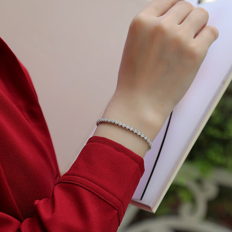 Moissanite Christmas Bracelet – wholesale moissanite jewelry