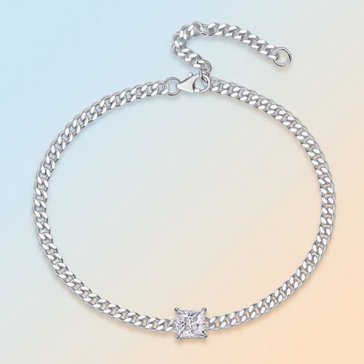 Moissanite Cuban Link Bracelet – wholesale moissanite jewelry