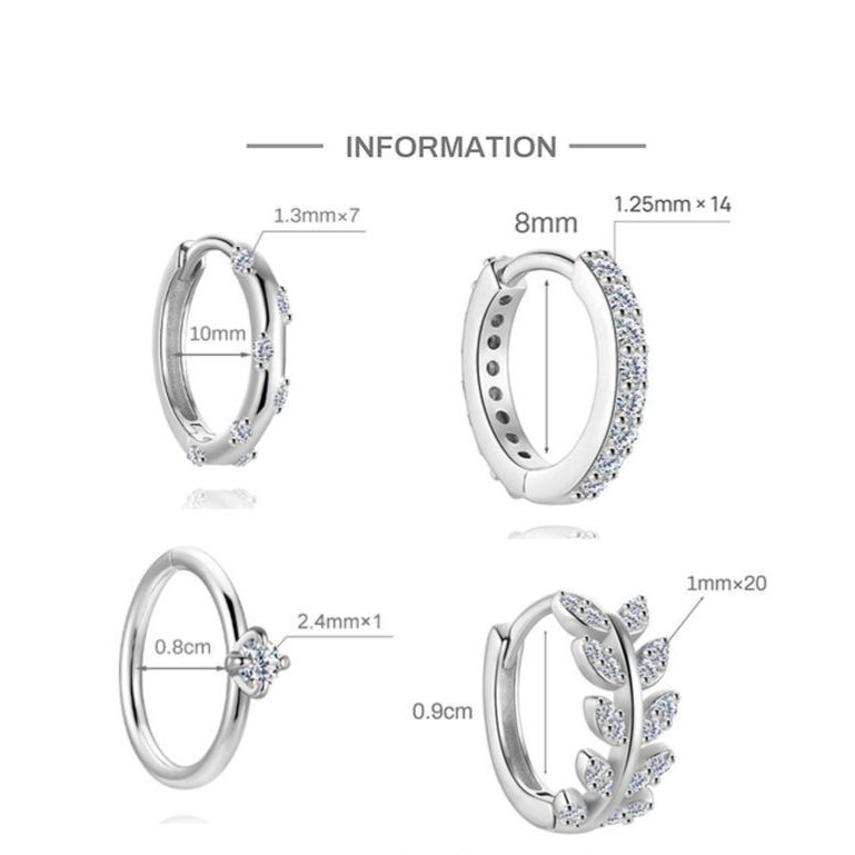Moissanite Earrings YCE834 – image 6