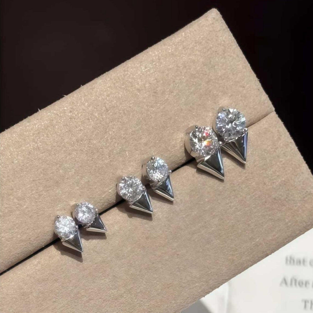 Moissanite Earrings YCE901 – wholesale moissanite jewelry