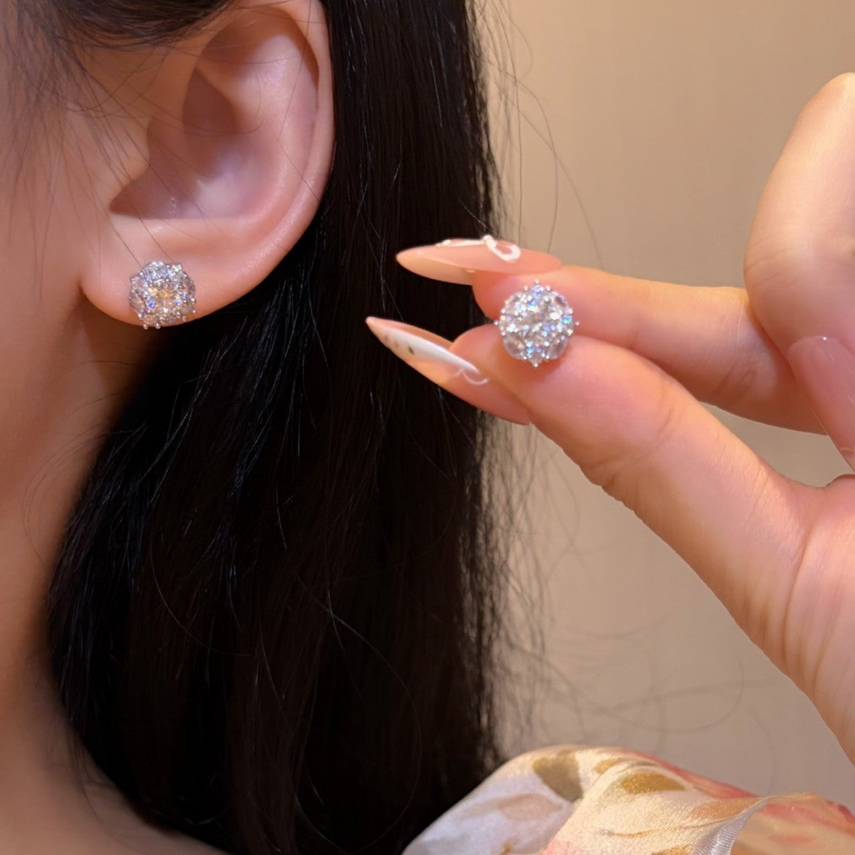 Moissanite Earrings YCE927 – wholesale moissanite jewelry