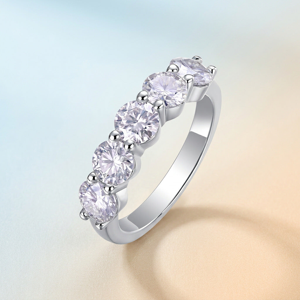 Moissanite Eternity Band YCR467-471