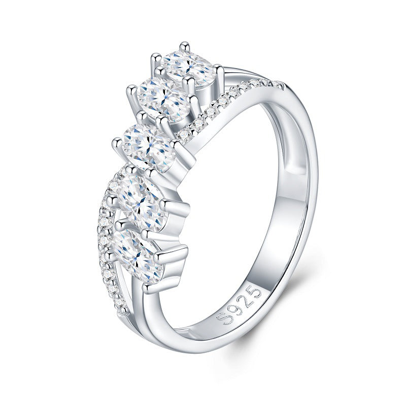 Moissanite Eternity Band YCR467-471 – image 4