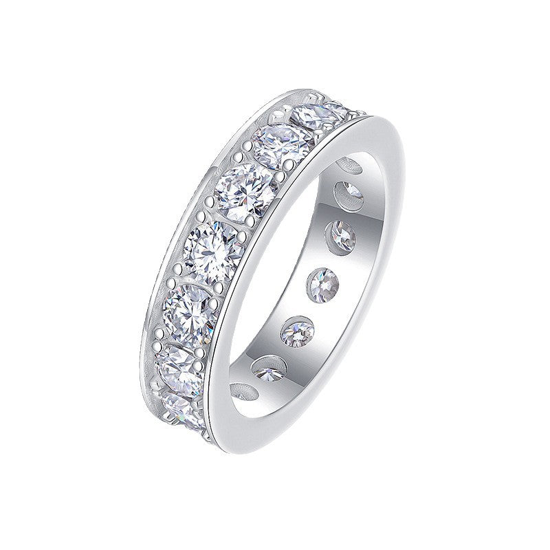 Moissanite Full-Eternity Ring YCR458-463