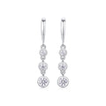 Moissanite Hook Earrings