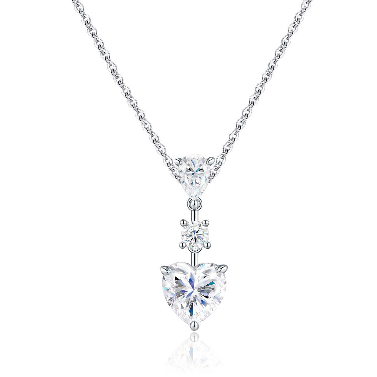 Moissanite Necklace YCN487 – image 5