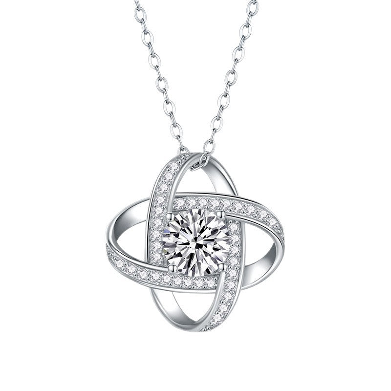 Moissanite Pendant Necklace