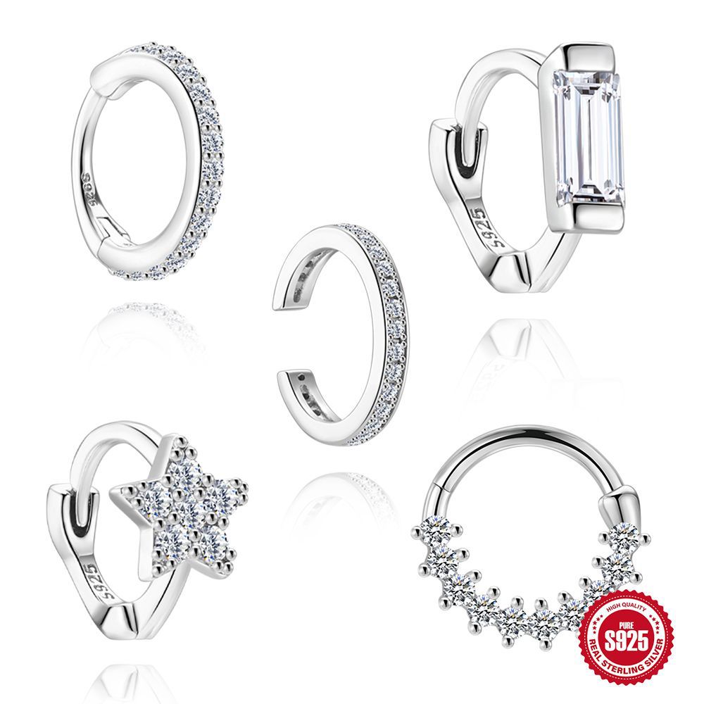 Moissanite Piercing Earring YCE855