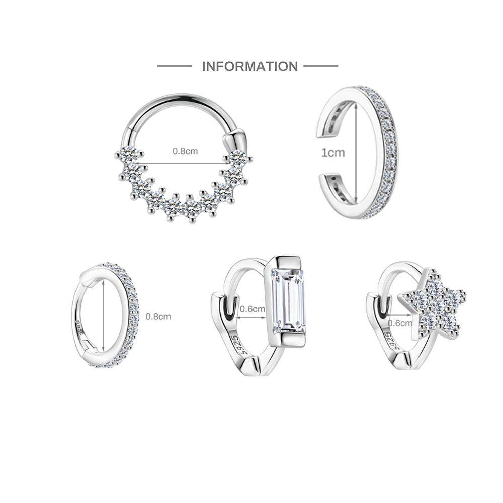 Moissanite Piercing Earring YCE855 – image 5