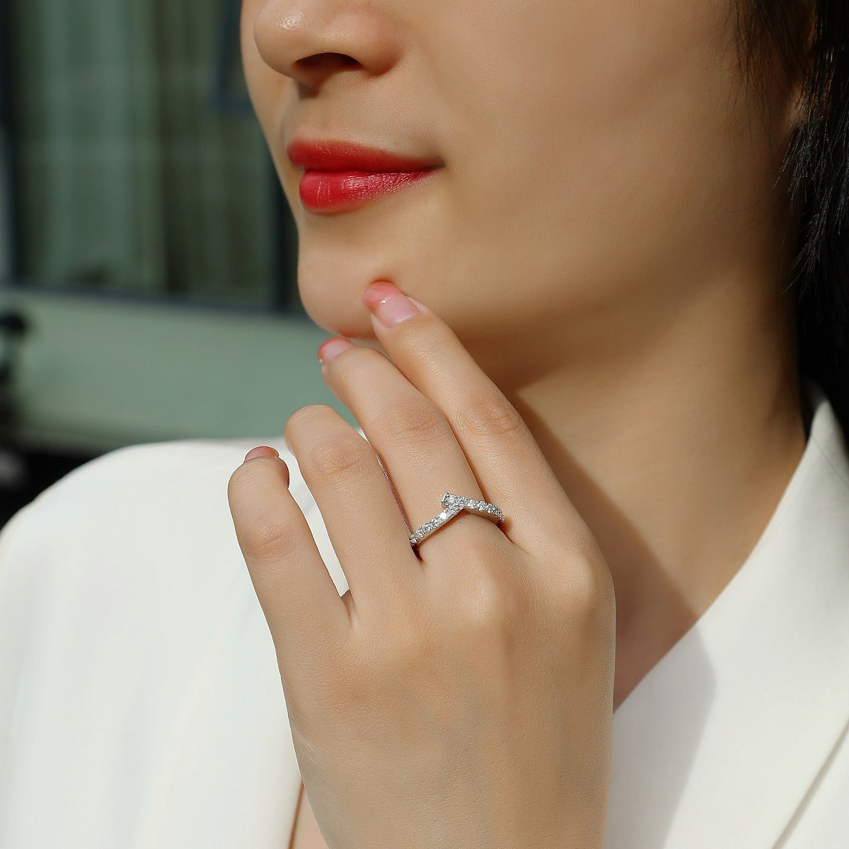 Moissanite Ring YCR465 – wholesale moissanite rings