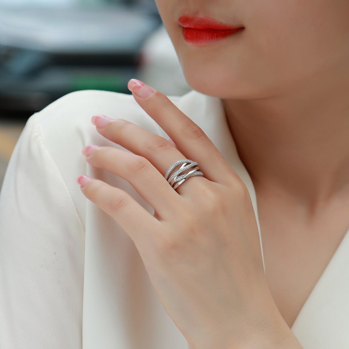 Moissanite Ring YCR513 – wholesale moissanite rings