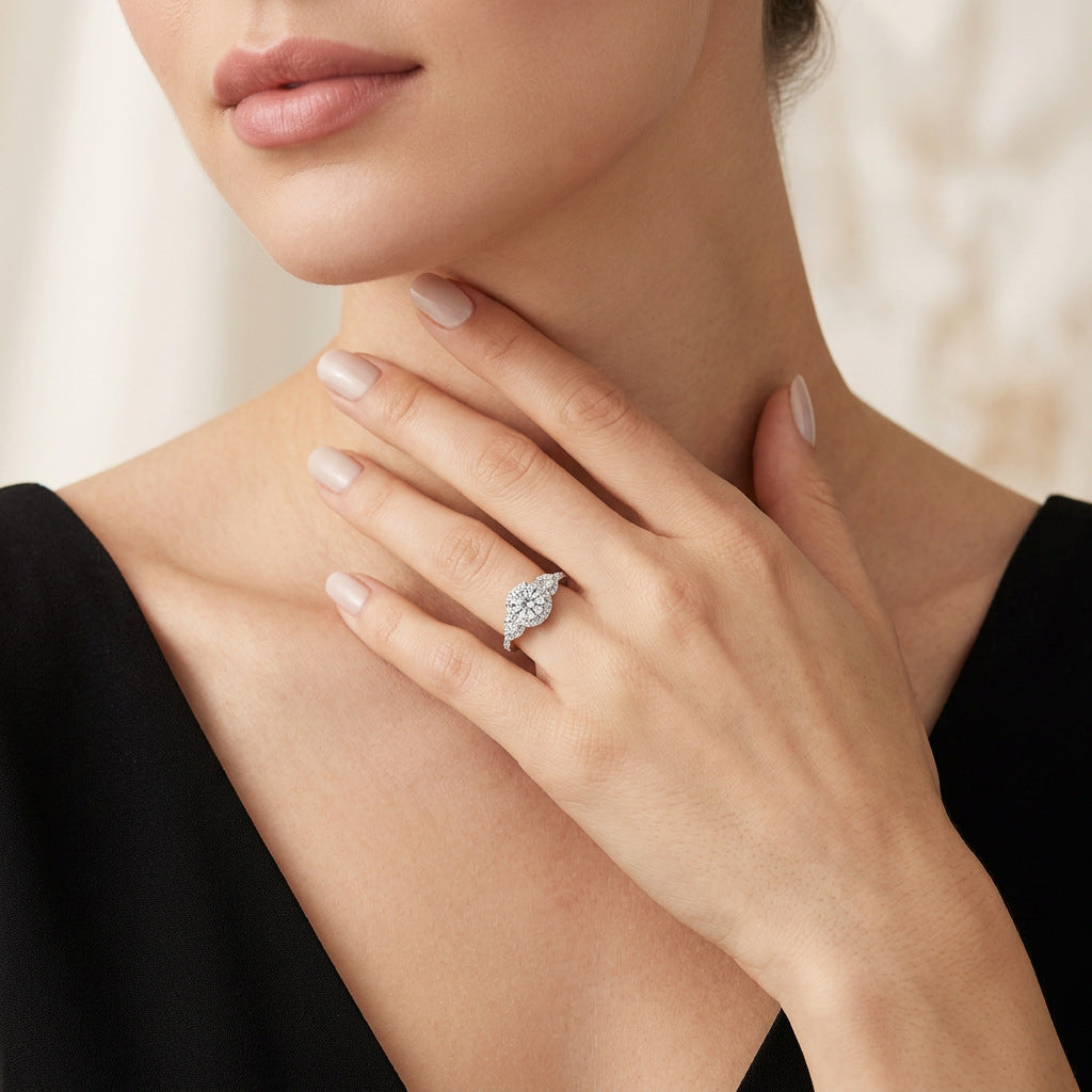 Moissanite Ring YCR531 – wholesale moissanite rings