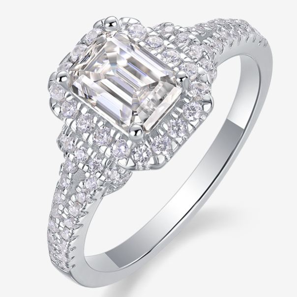 Moissanite Ring YCR531 – image 6