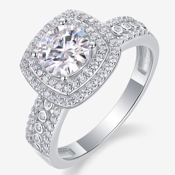 Moissanite Ring YCR531 – image 7