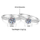 Silver-white / 0.5ct / open