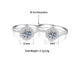 0.5ct / open / Silver