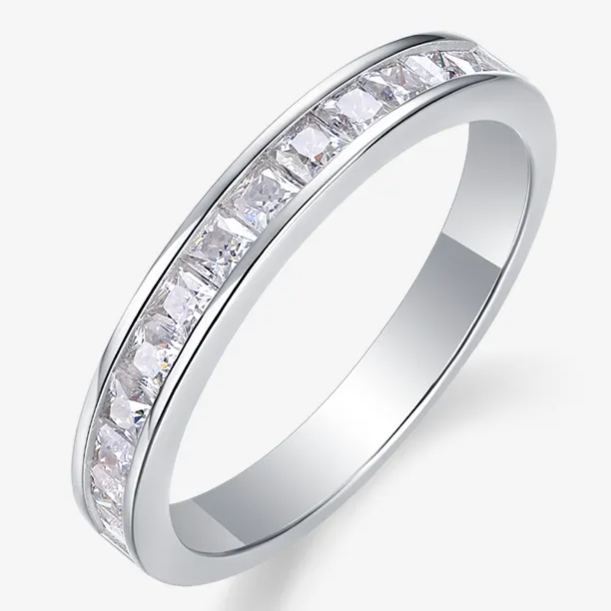 Moissanite Solid-Band Ring YCR521-523 – image 4