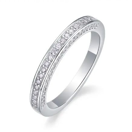 Moissanite Solid-Band Ring YCR521-523 – image 5