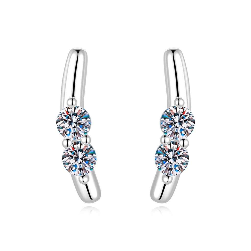Moissanite Stud Earrings YCE881