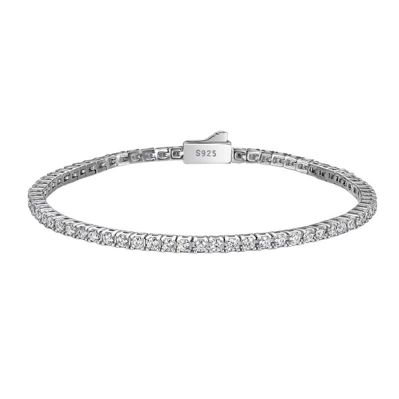 Moissanite Tennis Bracelet 2-5mm