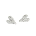Molten Heart Stud Earrings – image 5