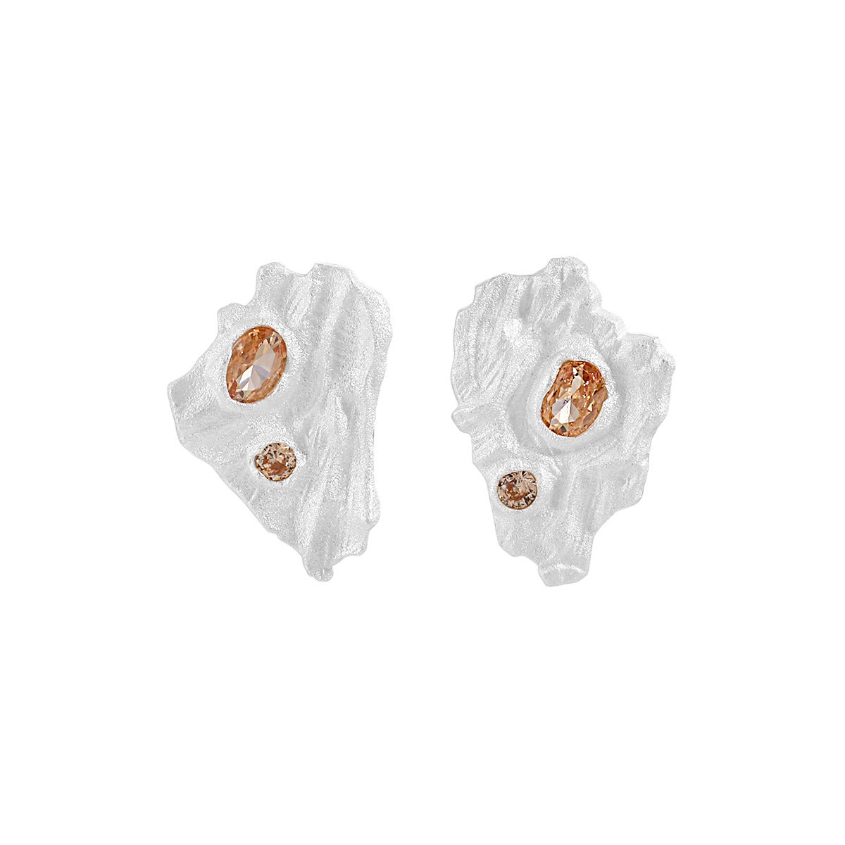 Molten Stud Earrings – image 5