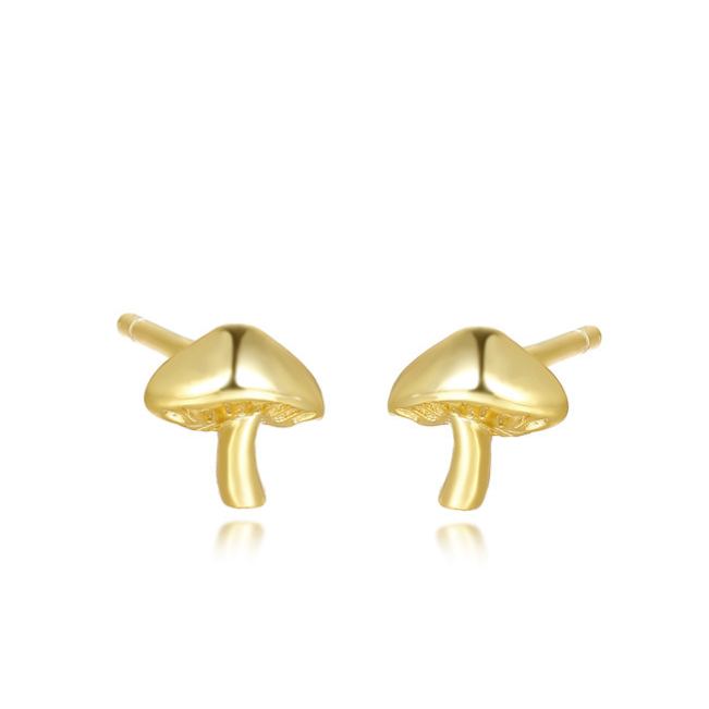Mushroom Stud Earrings – image 5