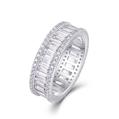 Musical Note Moissanite Ring